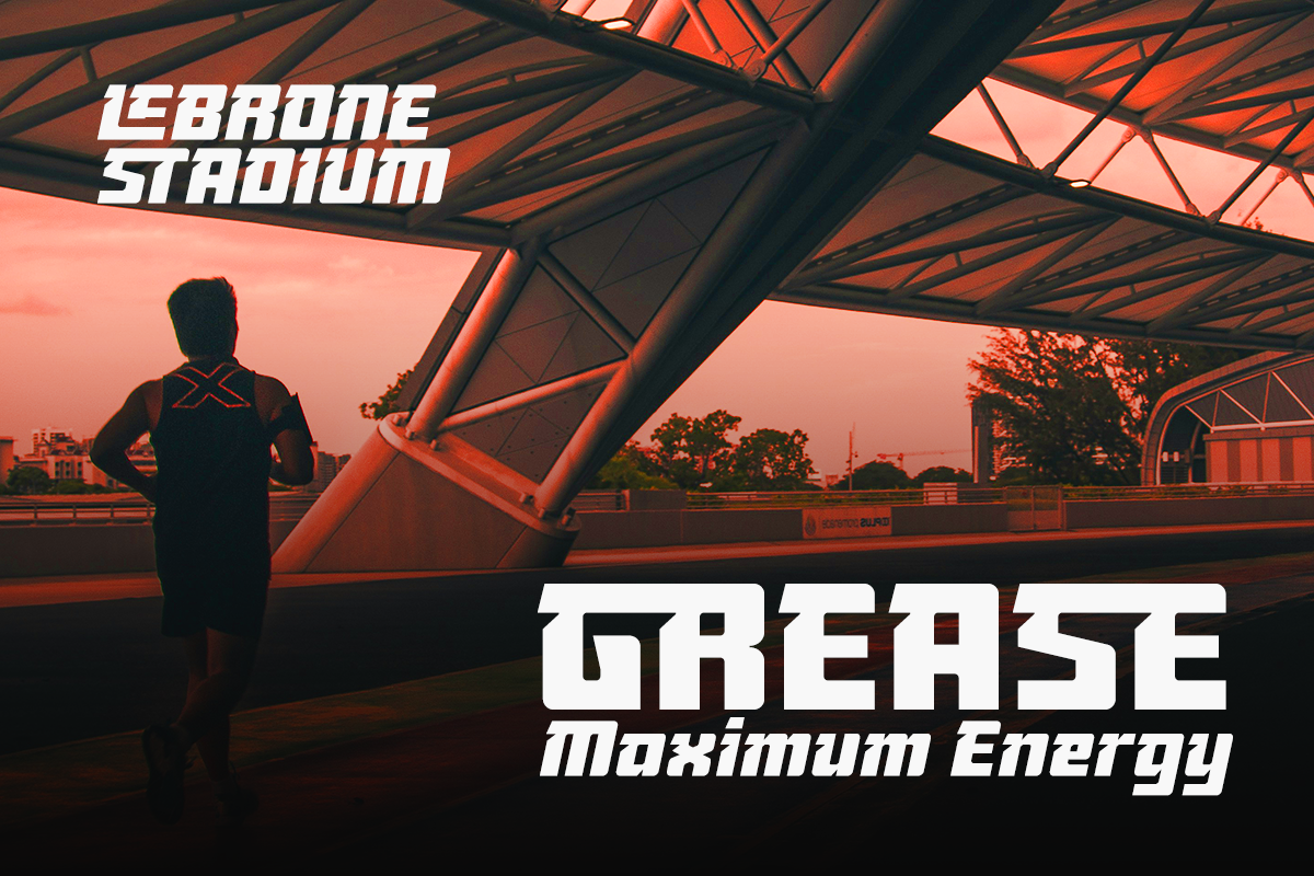 Greaty – Modern Sport Font, a Font by RagamKata (Photo 2 of 10)
