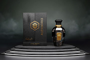 Perfume Standing Mockup, a Packaging Mockup by Artlogs x Modaldesain (Thumbnail 1 of 3)