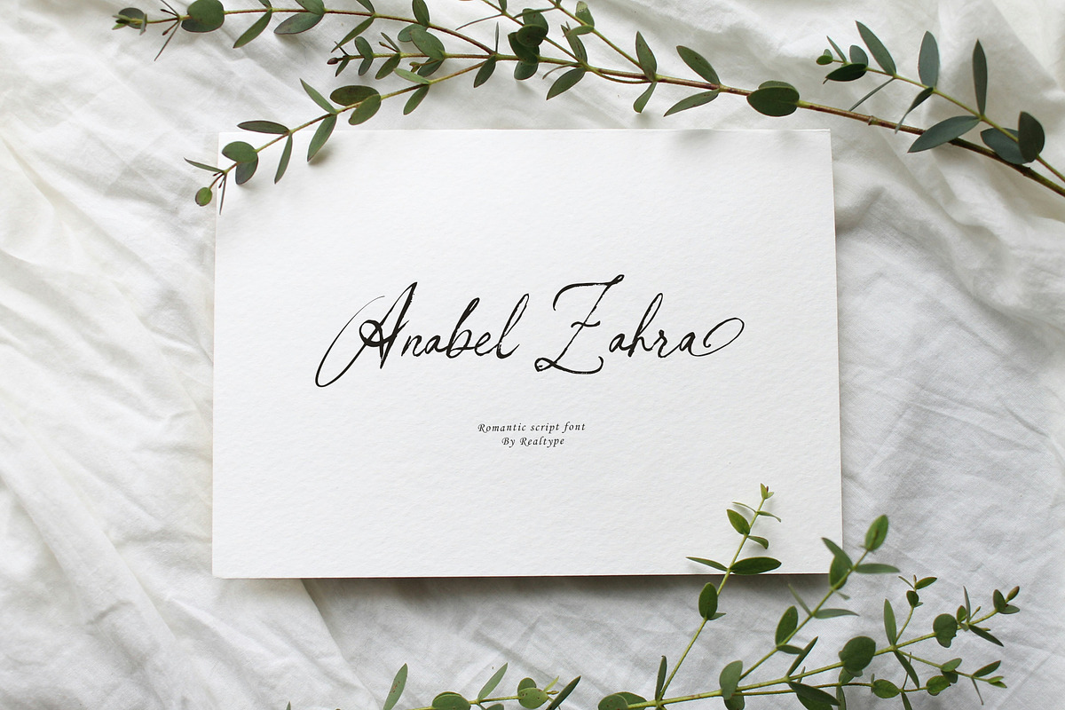 Nora Selira, a Script Font by Realtype (Photo 5 of 8)