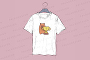 Cute Capybara Sporty Style, a Sport Illustration by Palau (Thumbnail 2 of 12)