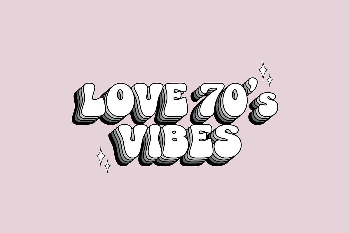Groovy Orange - Groovy Retro, a Symbol Font by tebaltipislab (Photo 9 of 15)