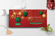 Christmas Gift Voucher Template, a Stationery Template by Ultimate Template Shop (Thumbnail 1 of 3)