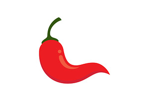 Chili logo vector Spicy food symbol, a Graphic by T.Vooka