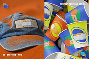 Paddle or table tennis vector bundle, a Sport Illustration by My.Ordinarty (Thumbnail 7 of 9)