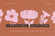 Decorative Botanica 75 Floral Motifs, a Decorative Illustration by likorbut (Thumbnail 1 of 9)