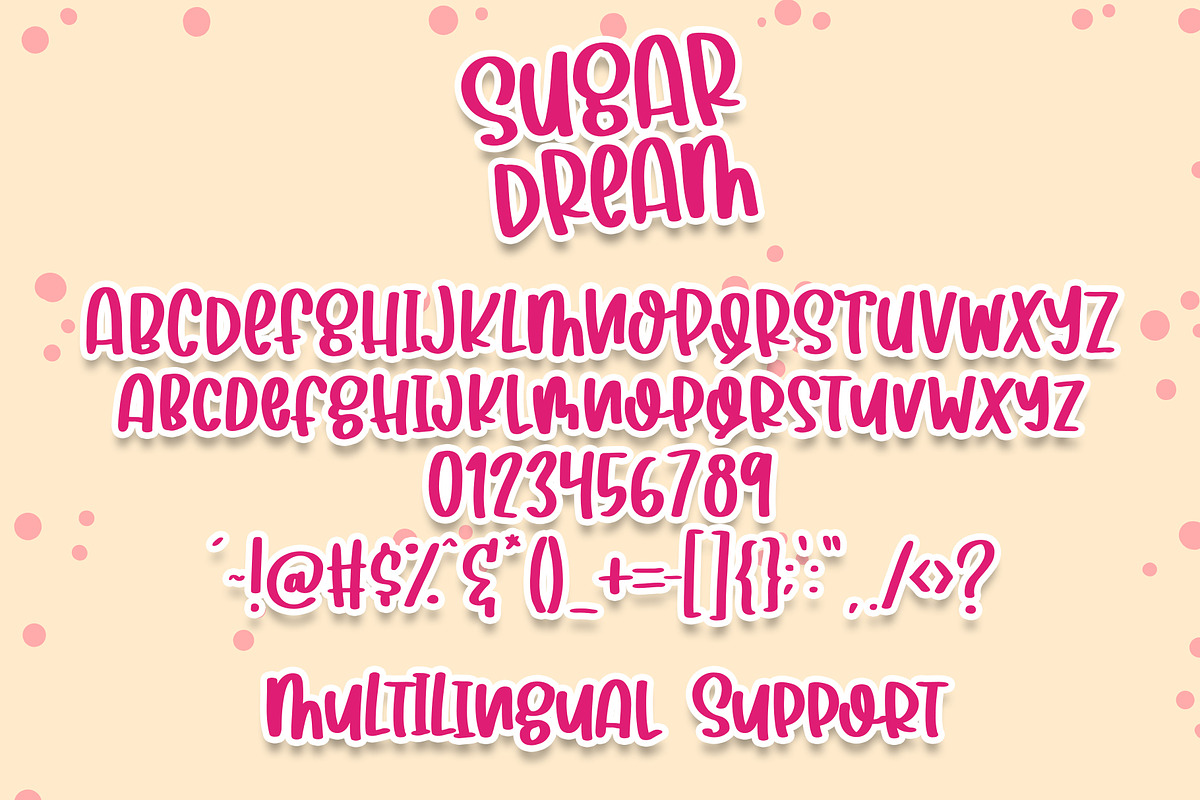 Sugar Dream - Handwritten Font preview 5