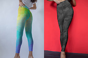 100 Leggings Mock-Up #20, a Bottom Mockup by Freeman Studio (Thumbnail 10 of 58)