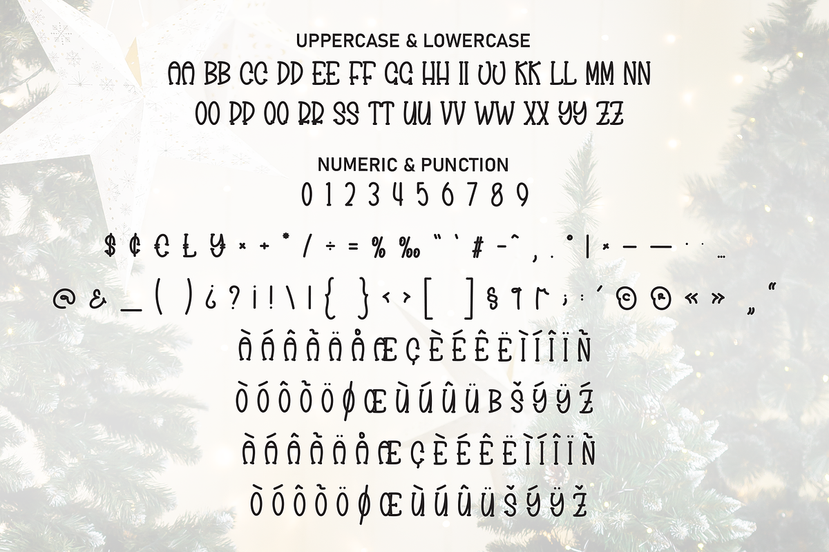 Tree Christmas | Script Font, a Script Font by Scratchones (Photo 7 of 8)