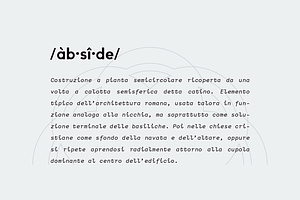 Abside Font Modern & Geometric