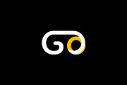 GO logo design. GO letter logo, a Branding & Logo Template by Design Store (Thumbnail 1 of 2)