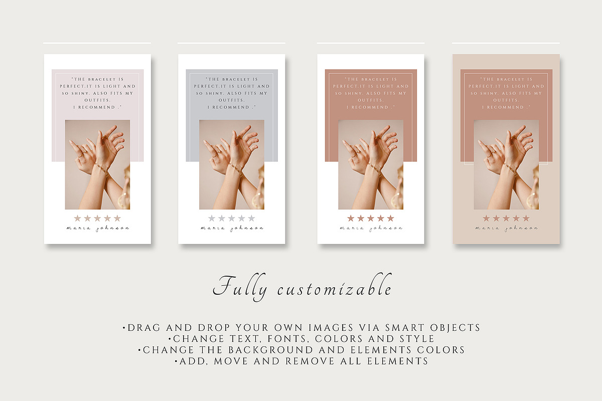 Instagram Stories Template Organic, a Social Media Template by Bumblebee (Photo 3 of 9)