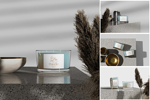 Candle Mockup, a Product Mockup by MrLetters