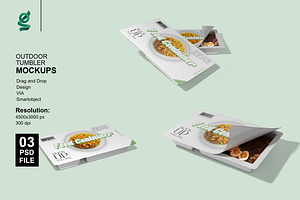 Food Container Mockups