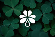 Minimalist Clover Leaf Logo, a Branding & Logo Template by Luxury Logos (Thumbnail 2 of 4)