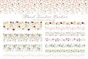 Summer Flowers Watercolor Clipart, a Decorative Illustration by LenArt (Thumbnail 12 of 14)