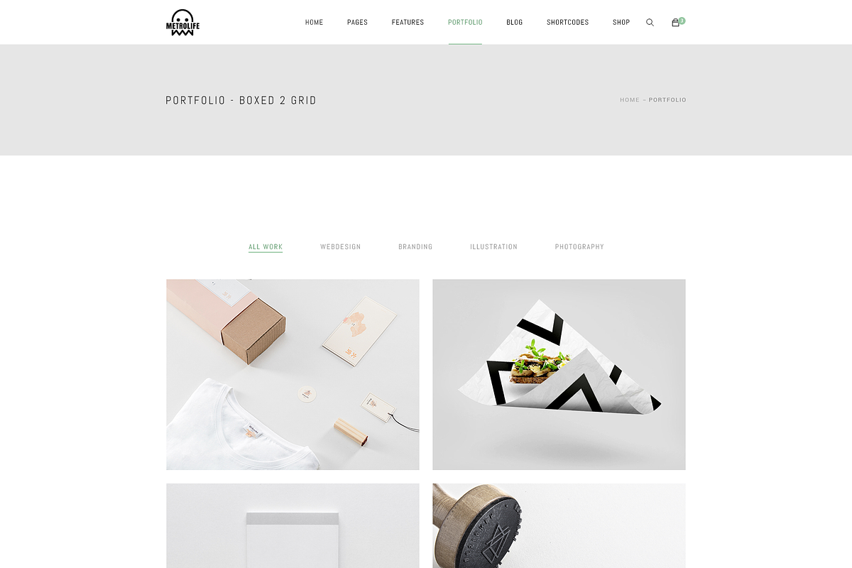 Metrolife Multipurpose PSD Template, a Websites & App Template by bigpsfan's SHOP (Photo 5 of 20)