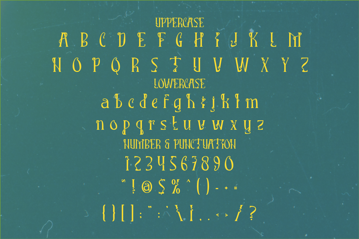 Gothen Serif Font, a Font by PutraCetol Studio (Photo 5 of 5)