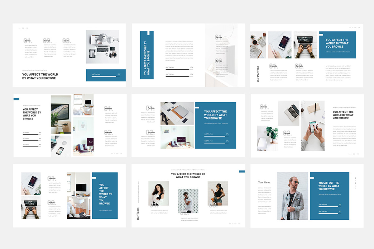 Netho - Networking Powerpoint, a Presentation Template by naulicreative (Photo 3 of 4)