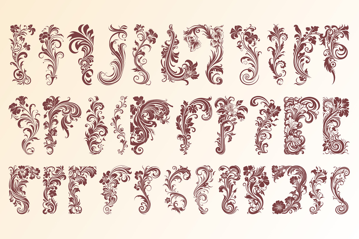 104 Art Nouveau Corners and Frames, a Decorative Illustration by Stanislav Kharchevskyi (Photo 3 of 6)