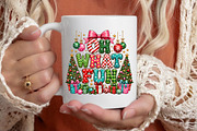 Retro Oh What Fun Christmas PNG, a Seasonal Illustration by designcity5 (Thumbnail 4 of 4)
