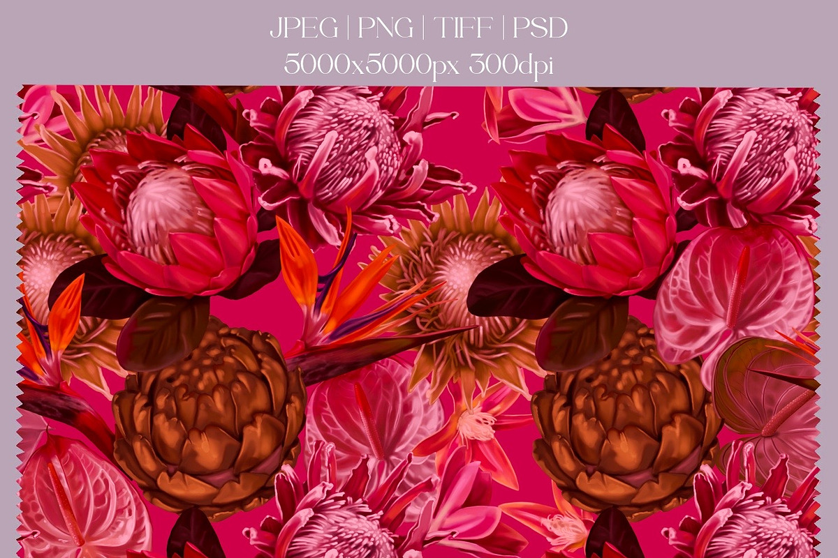 Viva Magenta - pattern collection, a Pattern Graphic by NNclipart (Photo 11 of 20)