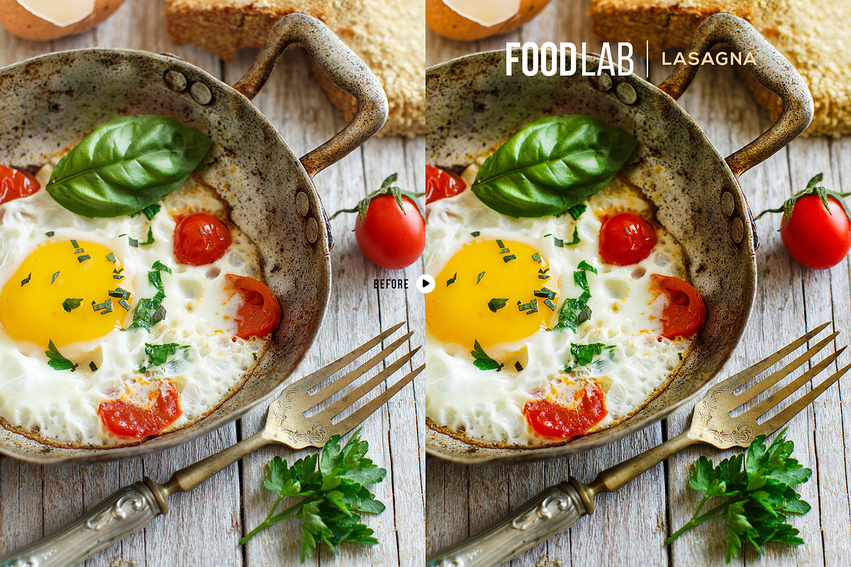 FoodLab - 12 Food Lightroom Presets, a Preset Add-On by Presetrain Co. (Photo 7 of 13)