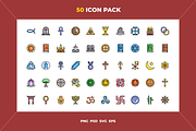 Spiritual icons, an Outline Icon by Wencory (Thumbnail 1 of 2)
