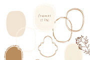 Leaf Fall Season - frames & patterns, an Object Graphic by polikarpovaart (Thumbnail 5 of 16)