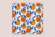 Orange Seamless Pattern, a Pattern Graphic by mejorana (Thumbnail 2 of 4)