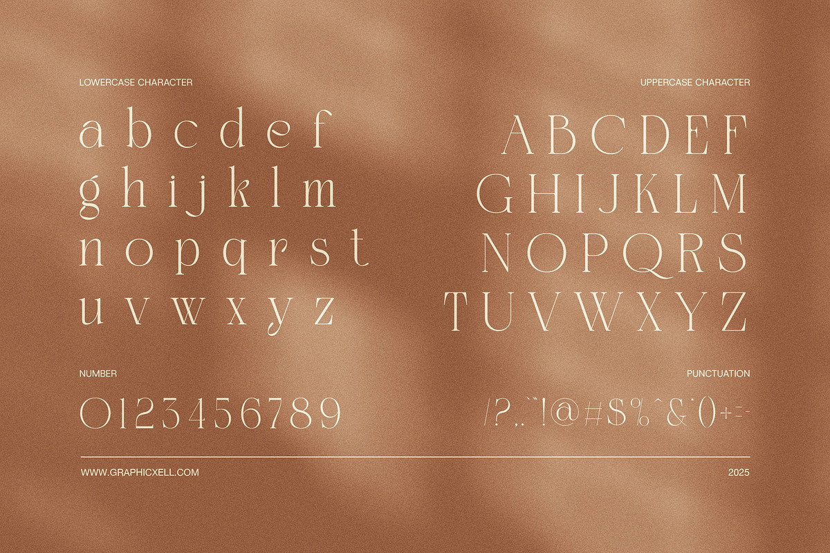 Fringk Luxury Serif Font, a Serif Font by Elegant Font (Photo 8 of 8)
