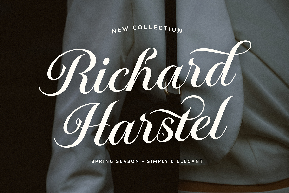 Runethia - Calligraphy Font, a Script Font by Sronstudio (Photo 12 of 16)