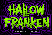 Hallow Franken, a Blackletter Font by inumocca_type (Thumbnail 1 of 10)