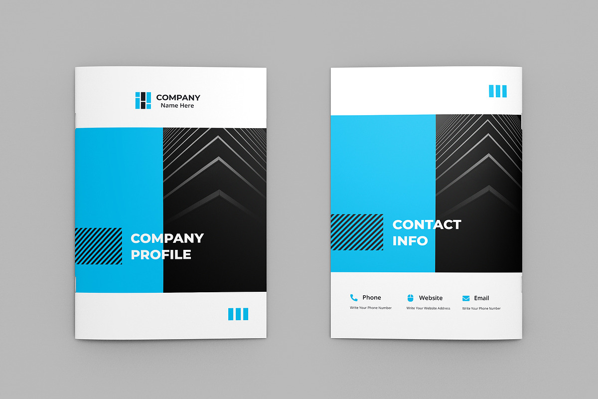 Company Profile Brochure Design, a Brochure Template by mijli (Photo 13 of 13)