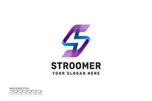 Flash Bolt Energy Power Logo Design, a Branding & Logo Template by yuanesei