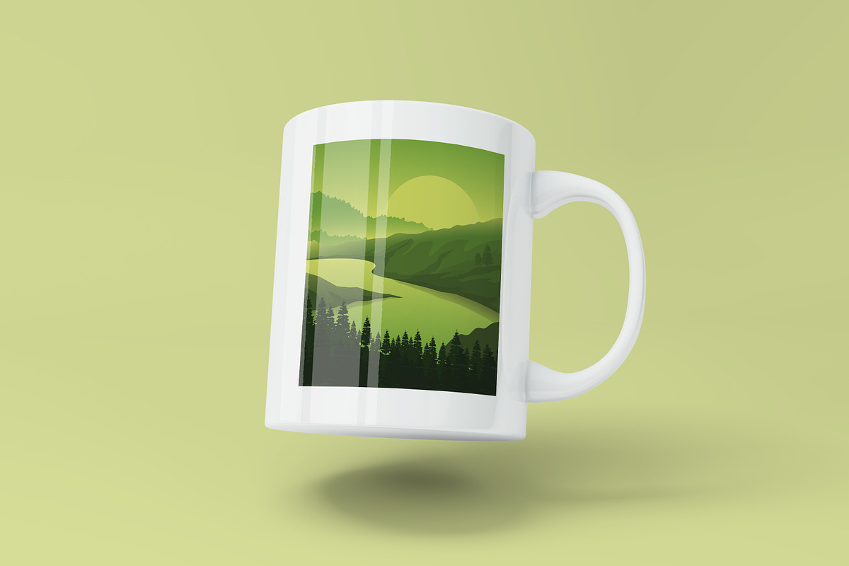 Mountain Landscape, a Texture Illustration by Digital Studio (Photo 4 of 9)