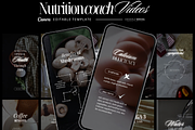 Nutrition Coach Instagram Video Reel, a Social Media Template by design4social (Thumbnail 1 of 8)