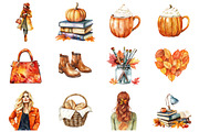 Cozy Autumn Planner Clipart, an Illustration by Design Market (Thumbnail 2 of 3)