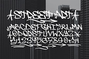 Graffiti font / street art font., a Handwritten Font by Nomber_86 (Thumbnail 2 of 3)