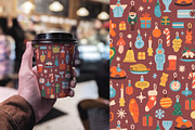 Retro Christmas Clipart & Graphics, a Seasonal Illustration by Paper Cherry (Thumbnail 9 of 21)