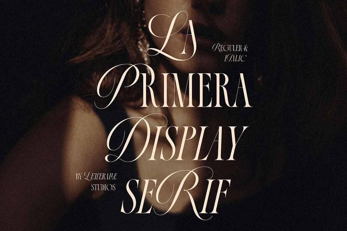 La Primera Ligature Serif, a Serif Font by Letteralle Studios (Photo 1 of 13)