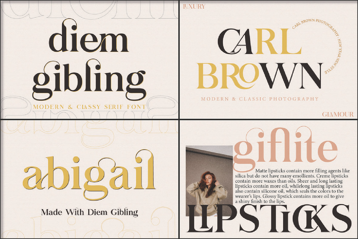 SALE! Mega Bundle 15+ Branding Fonts, a Serif Font by MchCrafter (Photo 6 of 18)