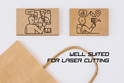 30 Line Art Illustrations SVG AI PNG, a Technology Illustration by Guten Tag Vector (Thumbnail 4 of 5)