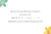 Summer Garden Typeface, a Script Font by Seemly Fonts (Thumbnail 5 of 5)