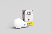 LED Bulb Mockup, a Product Mockup by Getdesign (Thumbnail 5 of 6)