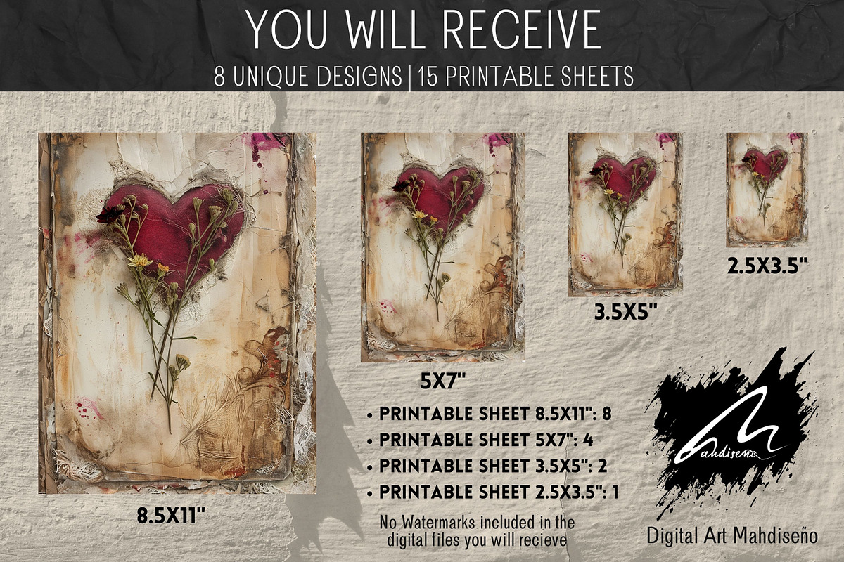 Shabby Chic Lovely Couples, a Person Illustration by Digital Art Mahdiseño (Photo 2 of 9)