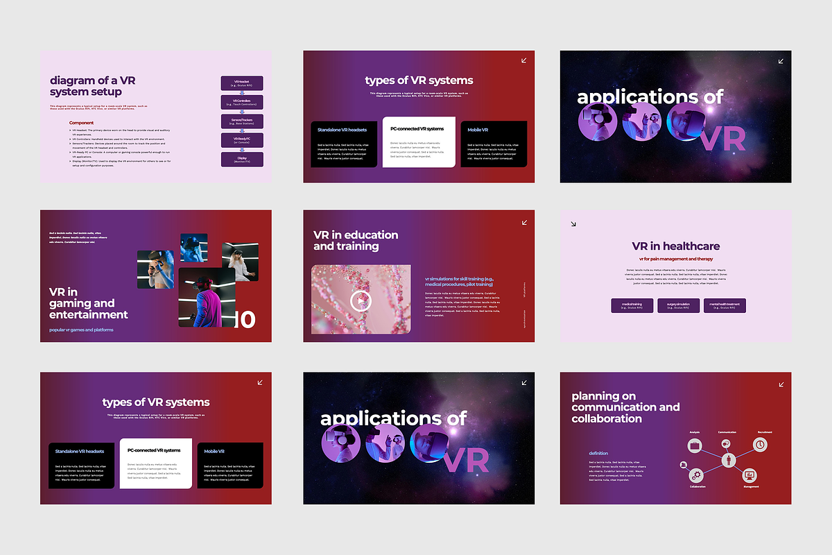 VR Pitch Deck Powerpoint Template, a Presentation Template by TMint Creative (Photo 4 of 6)
