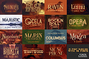 SALE Fonts & Graphics GigaBundle, a Font by Cruzine (Thumbnail 2 of 33)