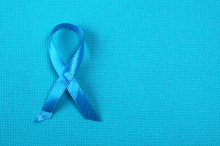 Prostate Cancer Awareness, light Blue Ribbon for supporting people living and i, a Background Photo by Detriana