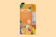 Fruit Juice Packaging Box Mockup, a Packaging Mockup by Dev.Rawat21 (Thumbnail 4 of 4)