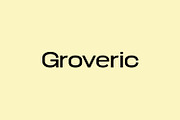 Groveric Font, a Font by Design Stag (Thumbnail 1 of 6)
